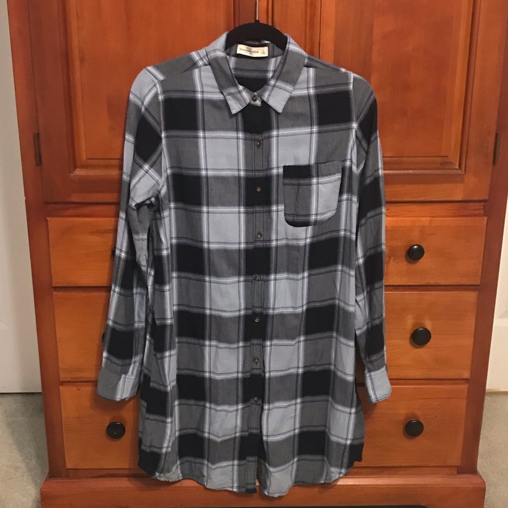 Abercrombie and Fitch plaid shirt